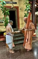 HH Swamiji's visit and Deva Darshan at Shri Guru Math, Mallapur (6 July 2025)
